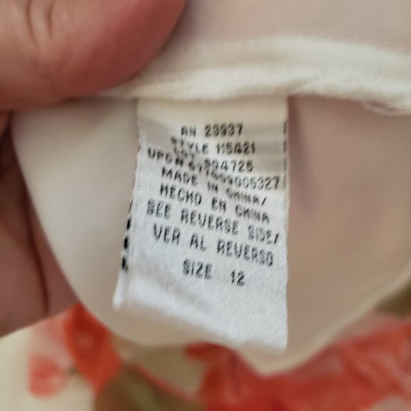 J.R. Notes by Carol Lin floral tiered dress - Picture 11 of 14